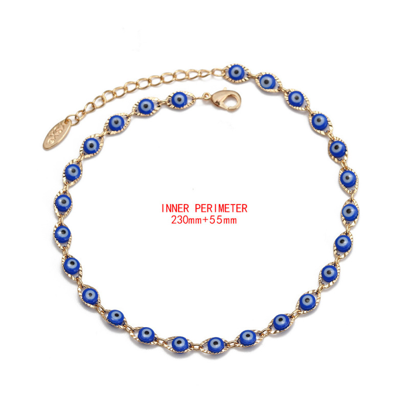 Creative cute adjustable devil eye bangles Turkish blue eyes jewelry handmade evil eyes bracelet