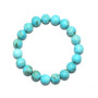 Fashion Beaded Bracelets 4/6/8/10/12mm High Grade Natural Blue Turquoise Bracelet Couple Bracelet Men and Women Wholesale