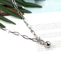 Fashion Design DIY Custom Chains Gold Stainless Steel Pendant Single Layer Necklace Beaded Necklaces For Women Factory Wholesale