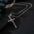 Jesus Cross   Steel Chain