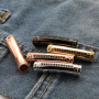 Gold and Silver Plated Polish Brass Connector Beads Charm for DIY Bracelet Jewelry Making
