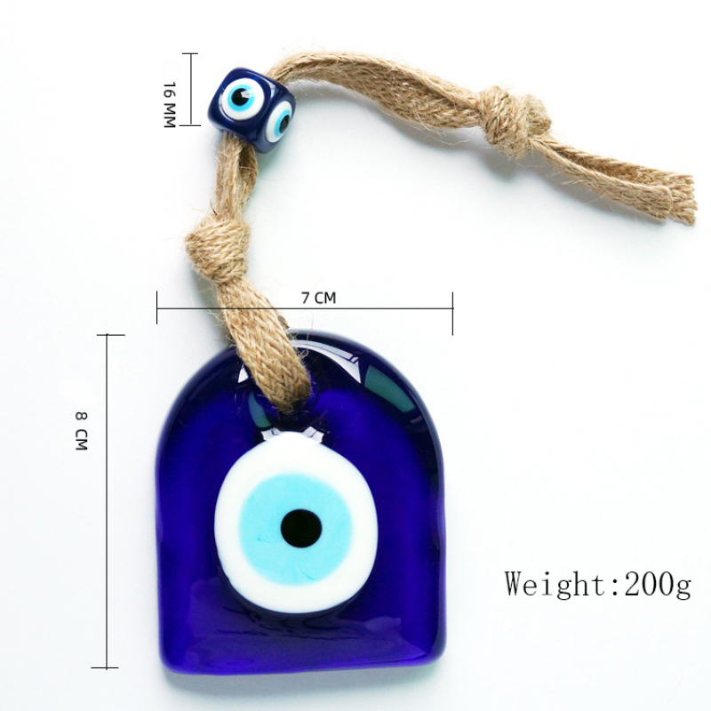 New love turtle house blue eyes glass jewelry devil eye home office wall decoration hanging evil eyes pendant charm
