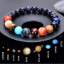 Hot Sale New Trendy Design Starry Night Series Solar System Sky Planets Bracelet