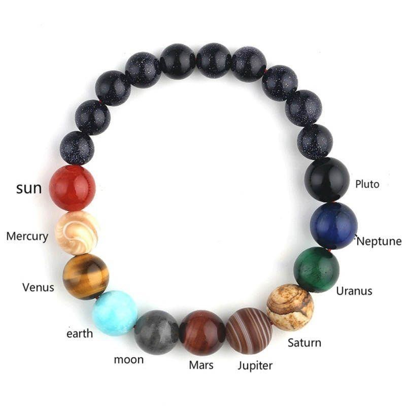 Hot Sale New Trendy Design Starry Night Series Solar System Sky Planets Bracelet