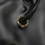 Online Fashion Jewellery 18K Gold Rainbow Cubic Zirconia Huggie Hoop Earrings