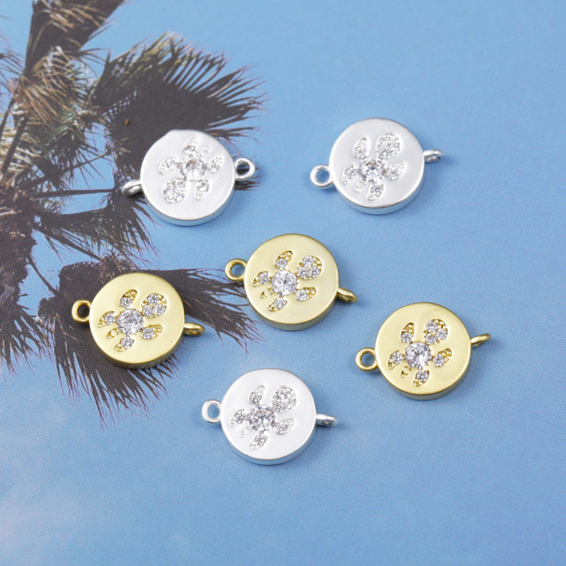 Designer Necklace Gold Brass Jewelry Pendants Cute Turtle Charms for Jewelry Making