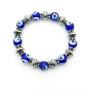 Vintage adjustable devil eye bangles Turkish blue eyes jewelry handmade evil eyes bracelet