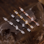 Rod pendant new ladies pendant 24.6*3.1mm copper fittings