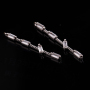 Rod pendant new ladies pendant 24.6*3.1mm copper fittings
