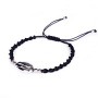 Best friendship jewelry handmade bohemian style gold and silver cowrie shell charm bracelet