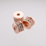 Bracelet Necklace Making Accessories Gold and Silver Plated Copper Spacer Bead Charms
