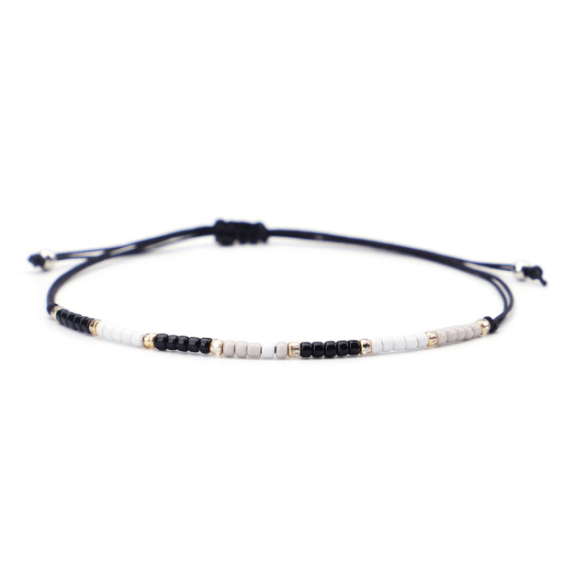 2021 New Design Popular Miyuki Small Colorful Adjustable Bohemian Seed Beads Jewelry Bracelets for Women