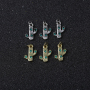 Micro Insert Zirconia Designer Necklace Gold Brass Cactus Jewelry Pendants Charms for Jewelry Making