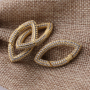 Pendants Accessories Open Oval Shape CZ Micro Pave Brass Clasps Hooks for Necklace Jewelry Making WXHY34356-KC 34*18MM CN