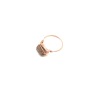 Hand Wrap Brass Wire Colorful Natural Stone Ring for Women Gift