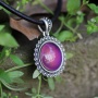 2021 Magic Mood Round Stone Necklace Color Change Pendant Necklace