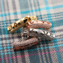Bracelet Beads Charm Connector Micro Pave Spacer Beads Hot Sale CZ Tube Shape Brass Custom Metal Gun Metal 23*7MM 230-RH CN;ZHE