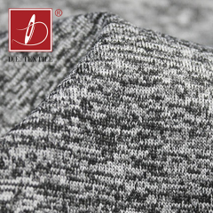 hot sale grey cationic yarn dyed polyester spandex jersey fabric for sportswear