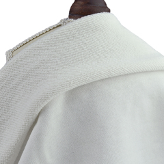Cotton CVC fleece fabric terry soft fleece cotton knitted fabric for hoodies Anti-pilling winter fabric clothing