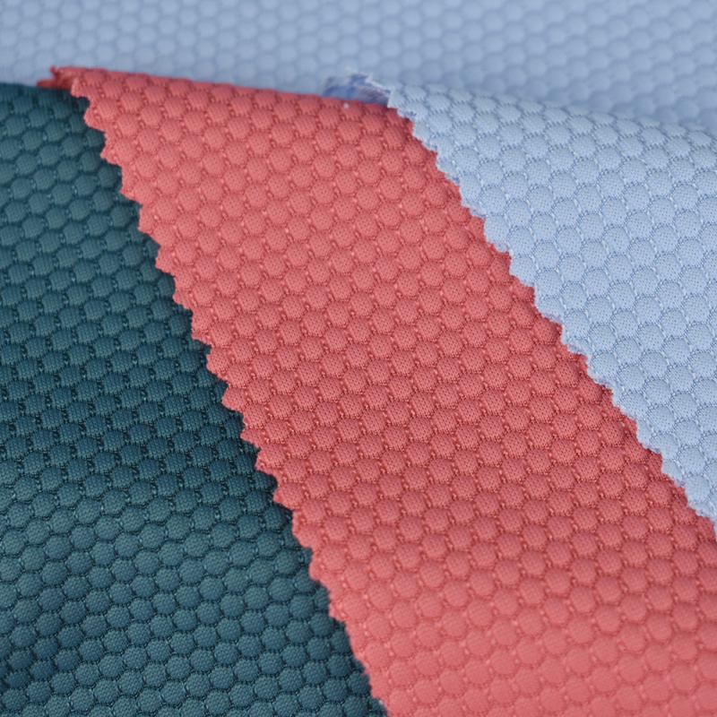 Manufacturer 96% nylon 4% spandex stretch pearl pattern single jacquard knitted fabric for T-shirt 180gsm