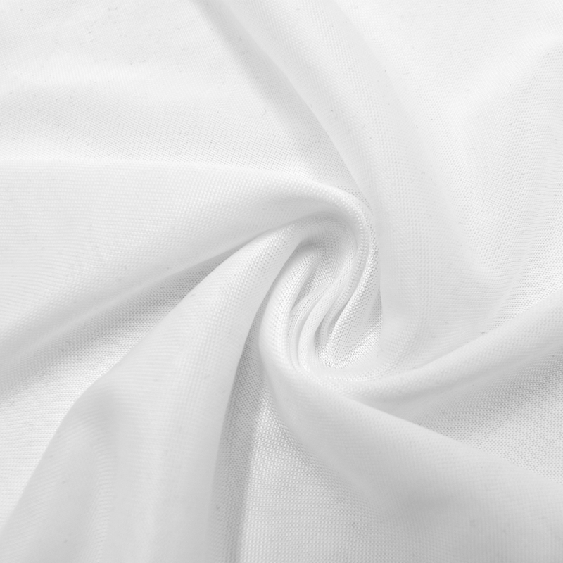 Cool feeling quick dry wicking 200D knitted 100% nylon single jersey fabric for T-shirt