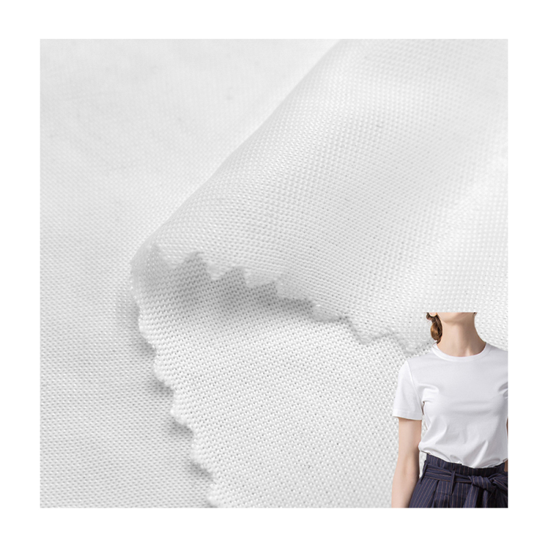 Cool feeling quick dry wicking 200D knitted 100% nylon single jersey fabric for T-shirt