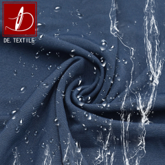 Water repellent polyester spandex fabric 4 way stretch for t shirt