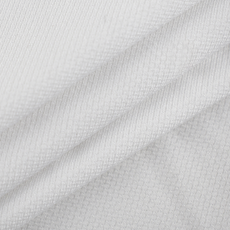 50D Dry fit wicking polyester spandex jersey knit mesh fabric quick dry for T-shit sportswear