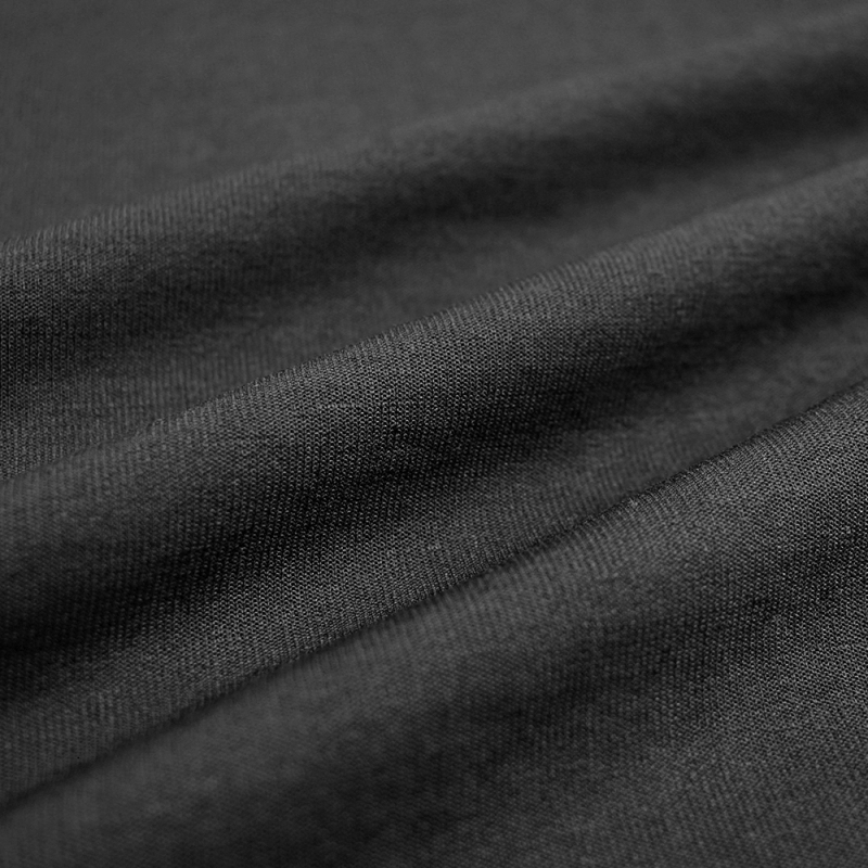 wholesale yarn dyed black custom jacquard 100% polyester knit fabric for sportswear