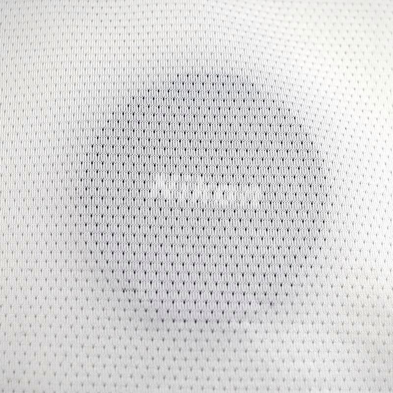 100% polyester single triangle mesh jacquard fabric for t shirt