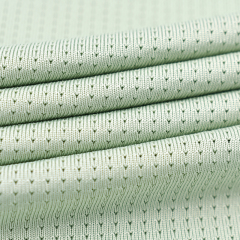 Quick dry polyester spandex mesh sport stretch fabric for breathable t shirt