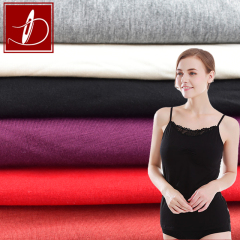 New arrival 40S modal fabric rayon single jersey 4 way stretch fabric knitting fabric for T-shirt briefs underwear