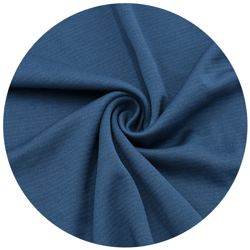 Double jersey stripe mesh 100% polyester fabric recycled t shirt sportswear