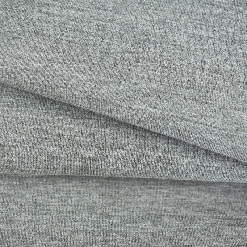 High quality C+TR cotton brushed space scuba knit fabric polyester spandex for hoodie 380gsm