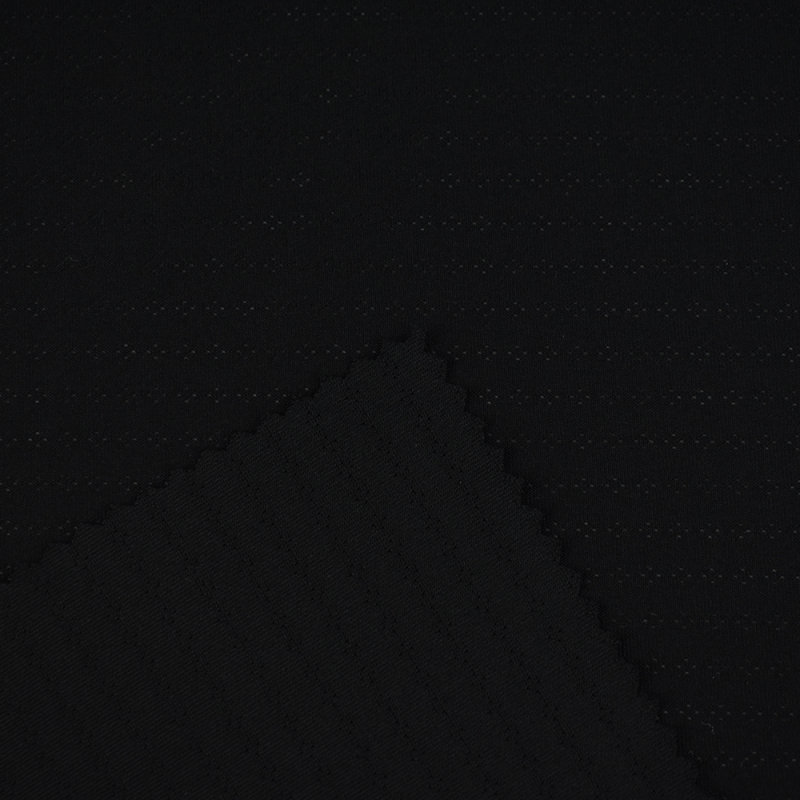 Wholesale  polyester mesh single jersey Quick dry wicking stretch fabric in stock for T-shirt