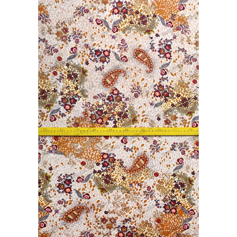 Stocks fabric 200g rayon knitting inkjet 58'' spandex digital printing fabric for dress