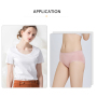 Cool feeling soft 140D 100% nylon knitted single jersey fabric for underpants