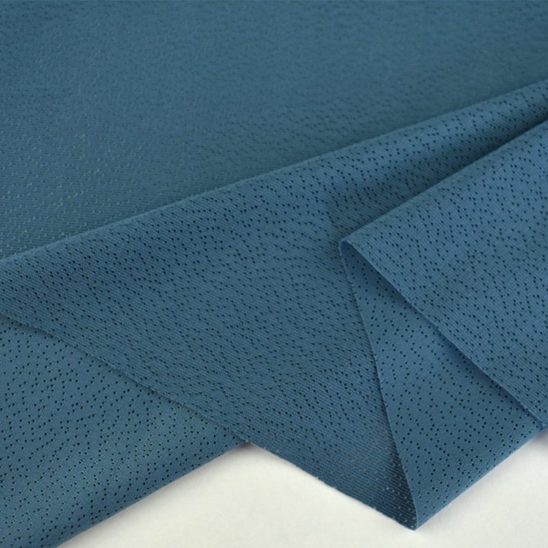 Knitted good stretch single jacquard nylon solid spandex fabric for T-shirt 165gsm