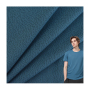 Knitted good stretch single jacquard nylon solid spandex fabric for T-shirt 165gsm