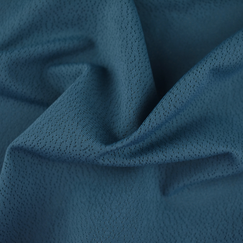 Knitted good stretch single jacquard nylon solid spandex fabric for T-shirt 165gsm