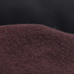 Ultrathin breathable 75D brushed 4 way stretch plain dyed knitted polyester spandex fabric for t-shirt