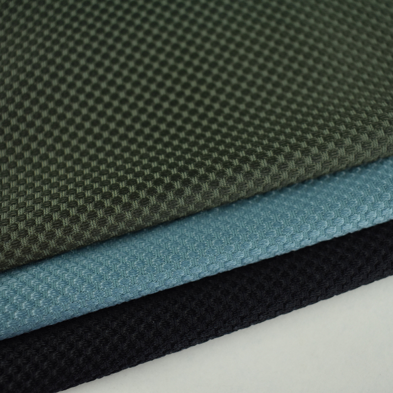 High elasticity double sides 81% nylon 19% spandex hive jacquard fabric for T-shirt 180gsm