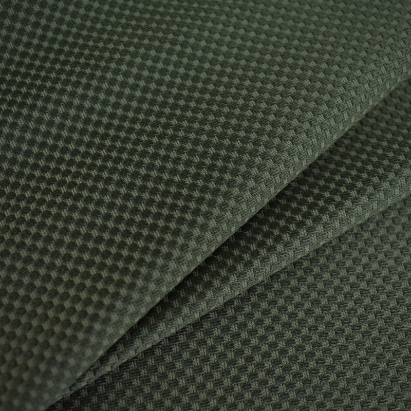 High elasticity double sides 81% nylon 19% spandex hive jacquard fabric for T-shirt 180gsm