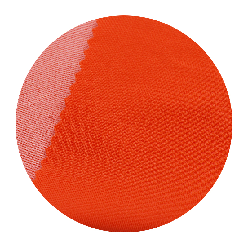 High elasticity cool feeling single twill nylon spandex polyester fabric for T-shirt