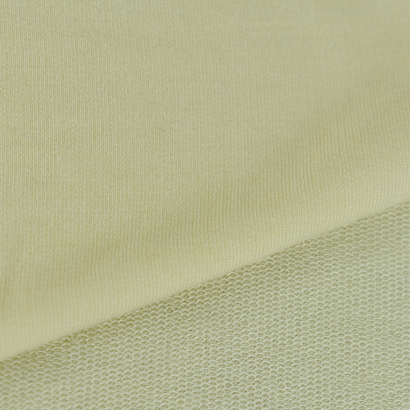Wholesale 30S lyocell tencel terry fabric soft fleece cotton knitting fabric for hoodie