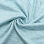 Cationic skin friendly wicking brushed polyester spandex jersey knit fabric for T-shirt sportswear Yoga wear