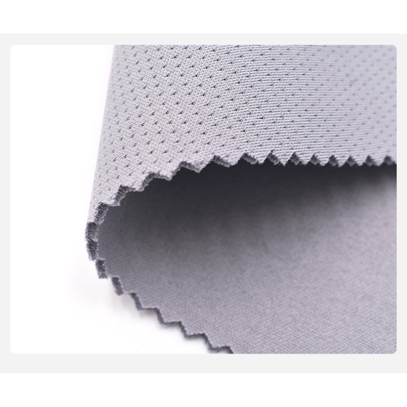 Anti-microbal  dust fabric mesh 3D sandwich polyester spandex spacer scuba double jersey