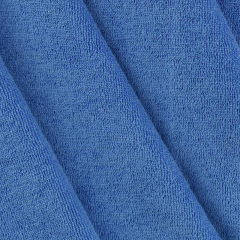 CVC towel fleece fabric bath kitchen towel cotton polyester fabric terry towelling for clothing