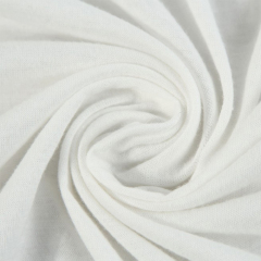 Cheap cotton imitation 5 spandex 95 polyester knitted single jersey fabric for T-shirt 200gsm