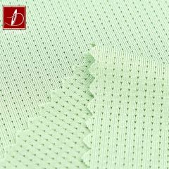 Breathable recycled quick dry polyester spandex mesh sport stretch fabric for t shirt